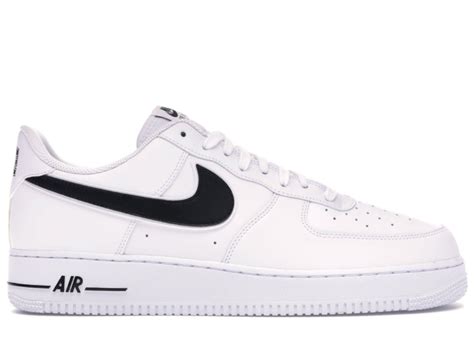 nike airforce zwart met wit|zwarte nike air force 1.